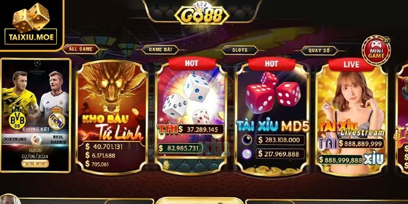Hướng dẫn đánh Tài Xỉu dễ dàng tại nền tảng GO88